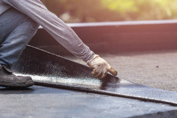 Professional Basement Waterproofing technician working in Cornersville, TN